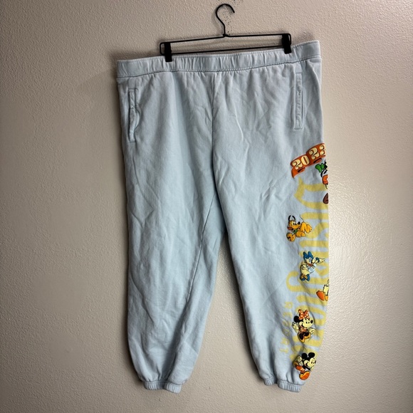 Disneyland 2023 Y2K Sweatpants Vintage Size 1X - Picture 1 of 8